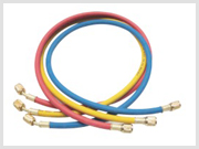 Charging hoses for R134A use with 1/2